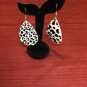 NEW Leopard Print Earrings